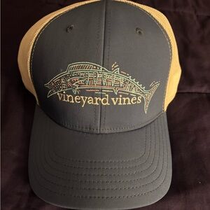 Vineyard Vines Art Deco Wahoo Trucker Hat